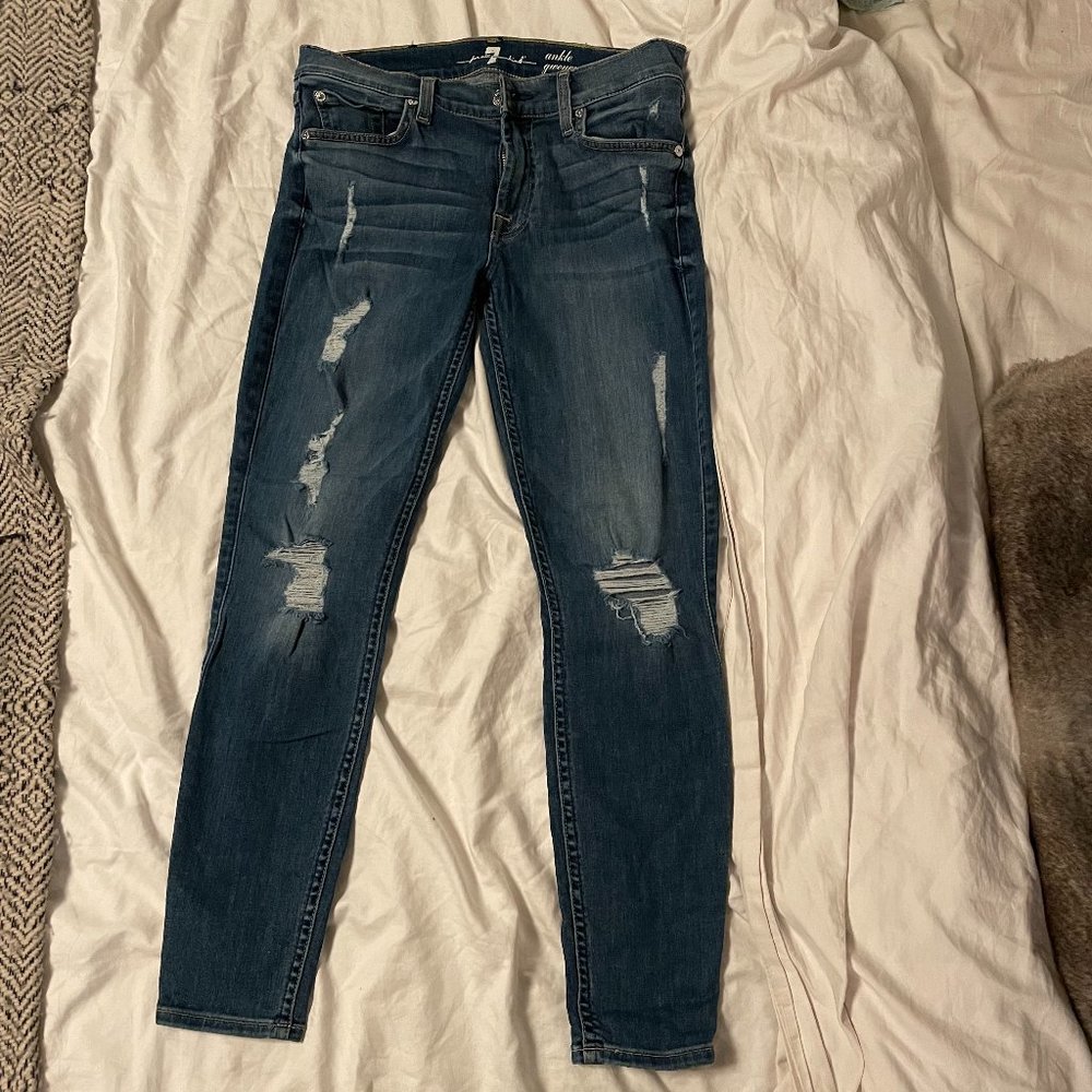7 For All Mankind Ankle Gwenevere Size 28